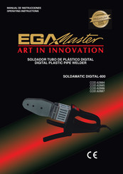 EGAmaster SOLDAMATIC DIGITAL-800 Manuel D'instructions