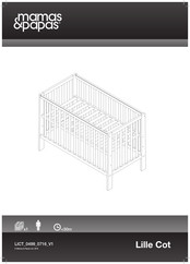 Mamas & Papas Lille Cot Instructions De Montage