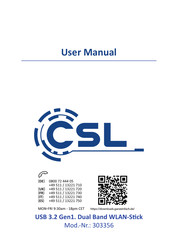 CSL 303356 Manuel De L'utilisateur