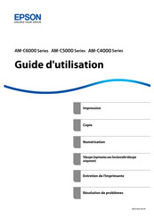 Epson AM-C6000 Serie Guide D'utilisation