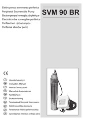 SPERONI SVM 90 BR Notice D'instructions