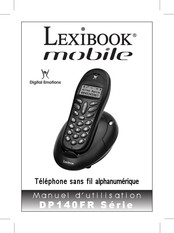 LEXIBOOK mobile DP140FR Serie Manuel D'utilisation