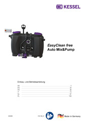 Kessel EasyClean free Auto Mix&Pump Instructions D'installation Et D'utilisation