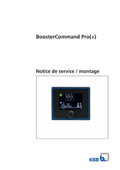 KSB BoosterCommand Pro+ Notice De Service / Montage