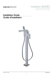 aquabrass madison 86085 Guide D'installation