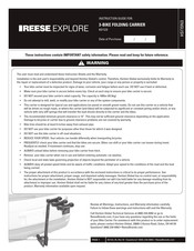 PRO-SERIES IREESE 63123 Guide D'instructions