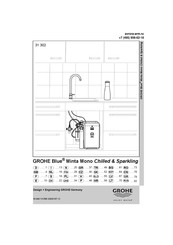 Grohe Blue Chilled & Sparklin 31 302 Mode D'emploi