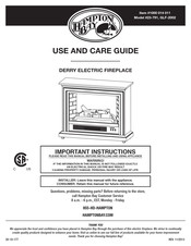 HAMPTON BAY GLF-2002 Guide D'utilisation Et D'entretien