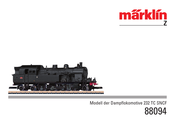 marklin 232 TC SNCF Mode D'emploi