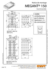 knapp K220 Notice De Montage