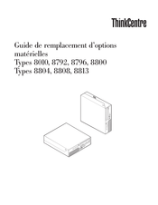 Lenovo ThinkCentre 8804 Mode D'emploi