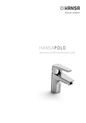 Hansa POLO 5155 2293 Guide D'installation Et D'entretien