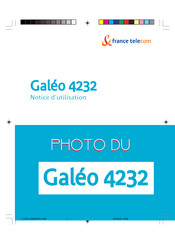 france telecom Galeo 4232 Notice D'utilisation