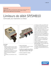 SKF SP10 Mode D'emploi