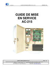 NORALSY AC-215 Guide De Mise En Service