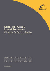 Cochlear Osia 2 Guide Rapide