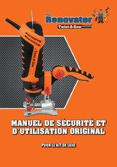 Renovator Twist-A-Saw Manuel D'utilisation Original
