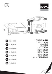 GYS GYSFLASH 121.12 CNT FV Mode D'emploi