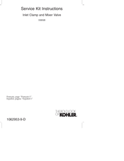 Kohler 1103125 Mode D'emploi
