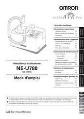 Omron Ultra A-I-R Pro NE-U780 Mode D'emploi