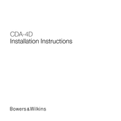 Bowers & Wilkins CDA-4D Instructions D'installation