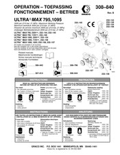 Graco Ultra Max 1095 Mode D'emploi