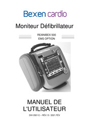 Bexen cardio REANIBEX 500 EMS OPTION Manuel De L'utilisateur