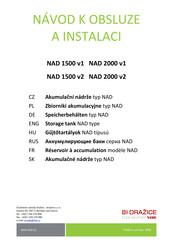 Nibe DRAZICE NAD 2000 v1 Instructions D'installation