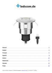 LEDs Com LC-EL-058-WW Instructions De Montage