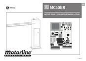 Motorline professional MC50BR Notice Pour L'utilisateur/Installateur