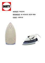Philips Azur 4000 GC 4018/02 Mode D'emploi