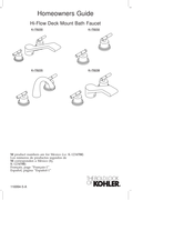 Kohler K-T8238 Guide Du Propriétaire