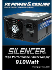 PC Power & Cooling SILENCER 910Watt Mode D'emploi