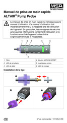 MSA ALTAIR Pump Probe Manuel De Prise En Main Rapide