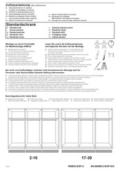 moderano ANK 2-16 Instructions De Montage