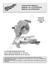 Milwaukee Magnum 6490 Manuel De L'utilisateur