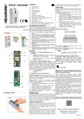 Elkron DT610/BR Mode D'emploi