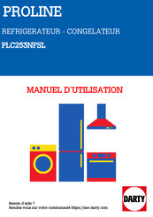 Proline PLC253NFSL Manuel D'instructions