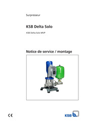 KSB Delta Solo MVP Notice De Service