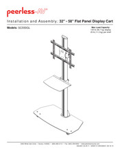 Peerless Industries Peerless-AV SC550GL Installation Et Montage