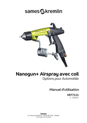 SAMES KREMLIN Nanogun+ Airspray avec coil Manuel D'utilisation