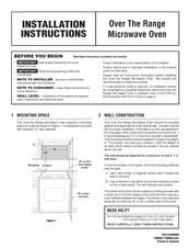 Electrolux EI30BM5CHZA Instructions D'installation