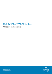 Dell OptiPlex 7770 Guide De Maintenance