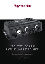 Raymarine YACHTSENSE LINK Notice D'installation Et D'utilisation