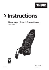 Thule Yepp 2 Maxi Frame Mount Instructions