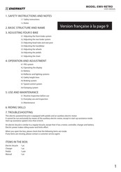 Enerwatt EWV-RETRO Guide D'utilisation