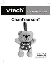 VTech Chant'ourson Manuel D'utilisation