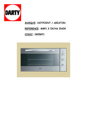 Hotpoint Ariston MB 91.3 Mode D'emploi