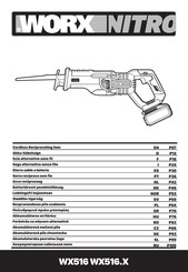 Worx Nitro WX516 Notice Originale