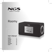 NGS Technology Roomy Manuel D'utilisation